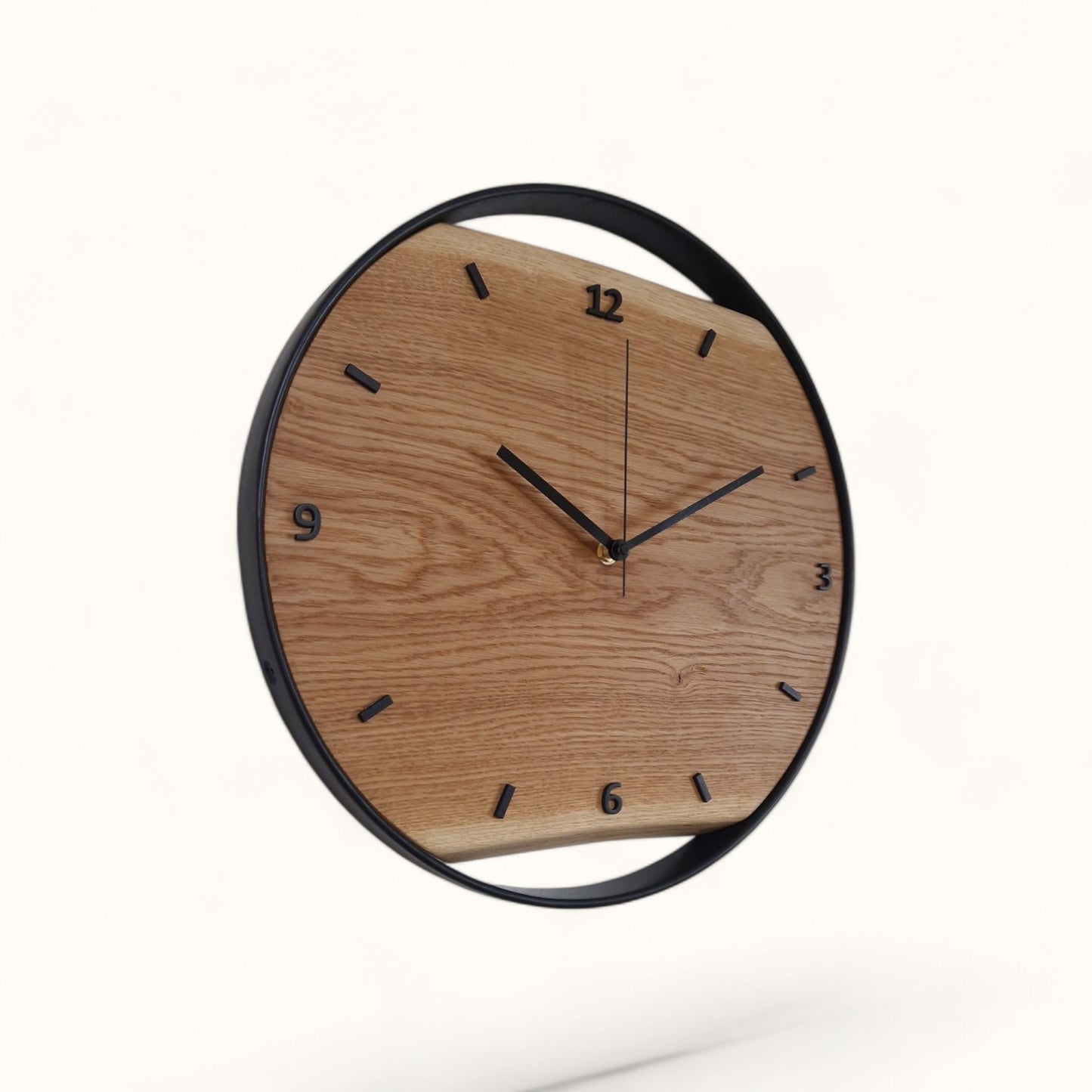 Wanduhr Eiche - 40cm