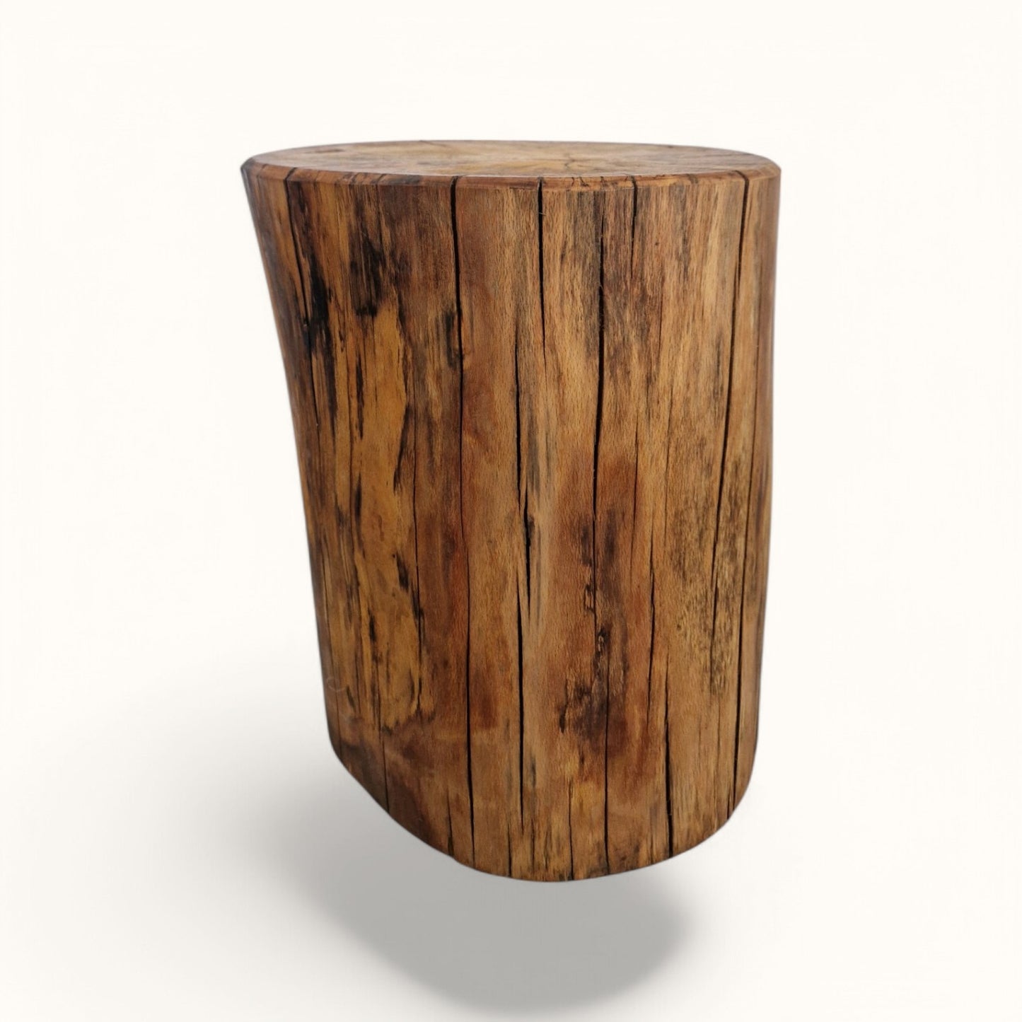 Deko Holz Hocker Buche - 42cm