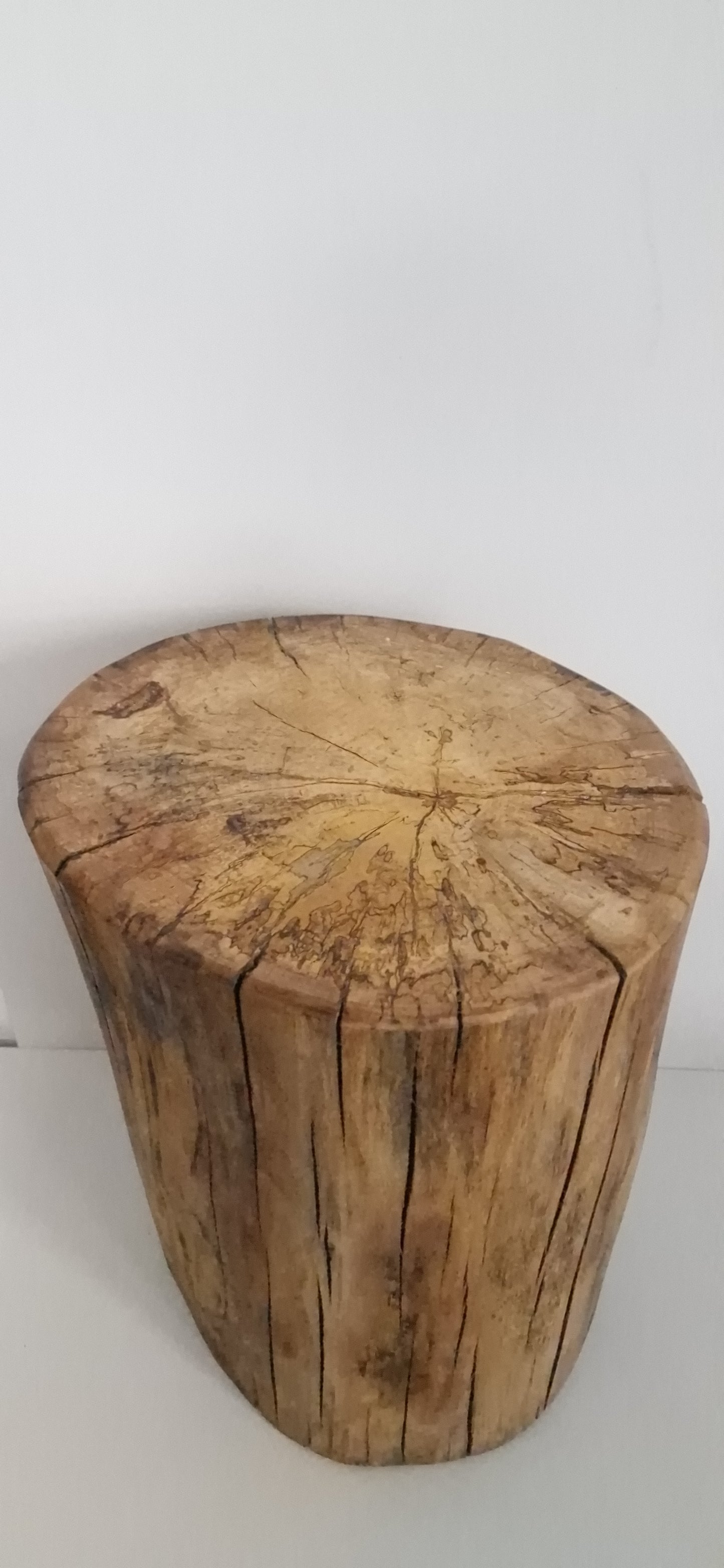 Deko Holz Hocker Buche - 42cm
