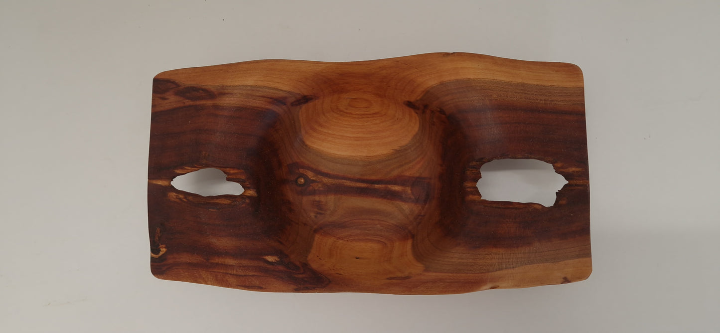 Deko Schale Zwetschgenholz - 25cm