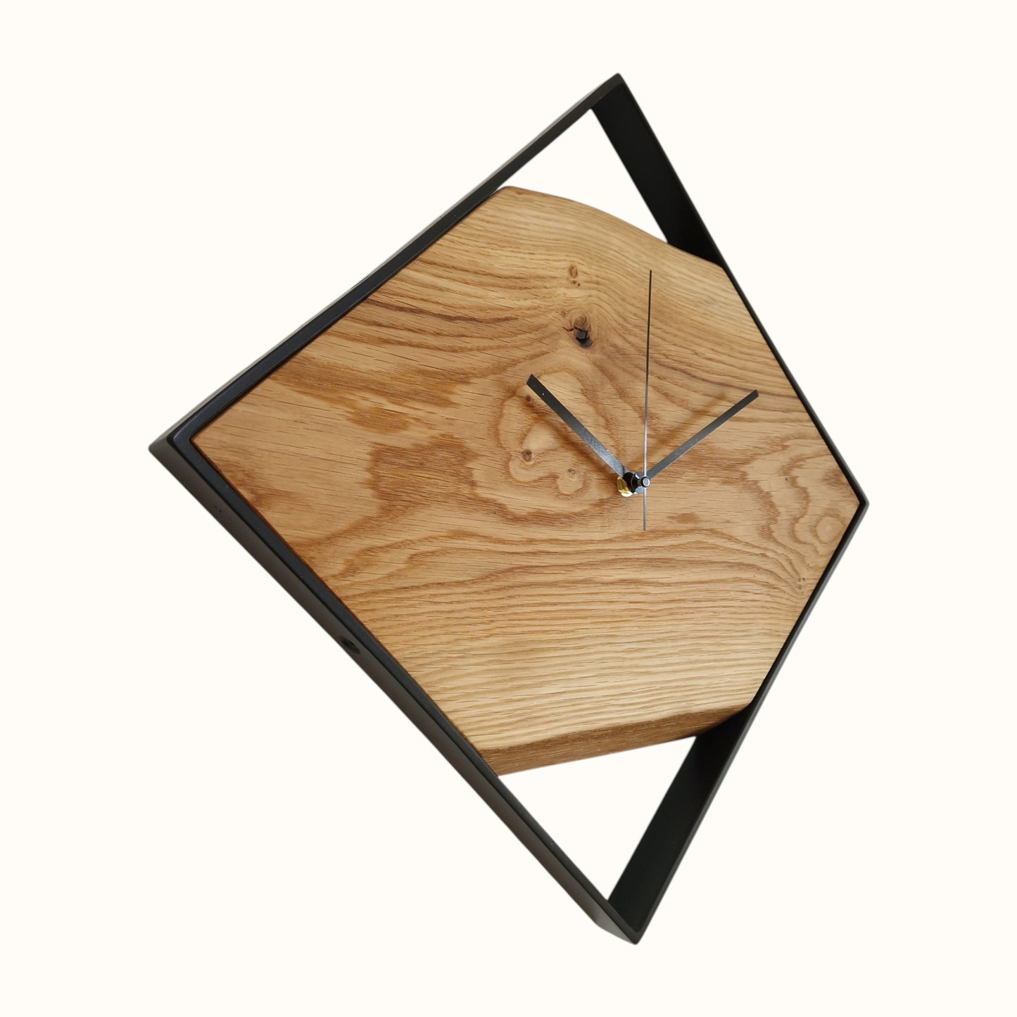 Wanduhr Eiche - quadratisch