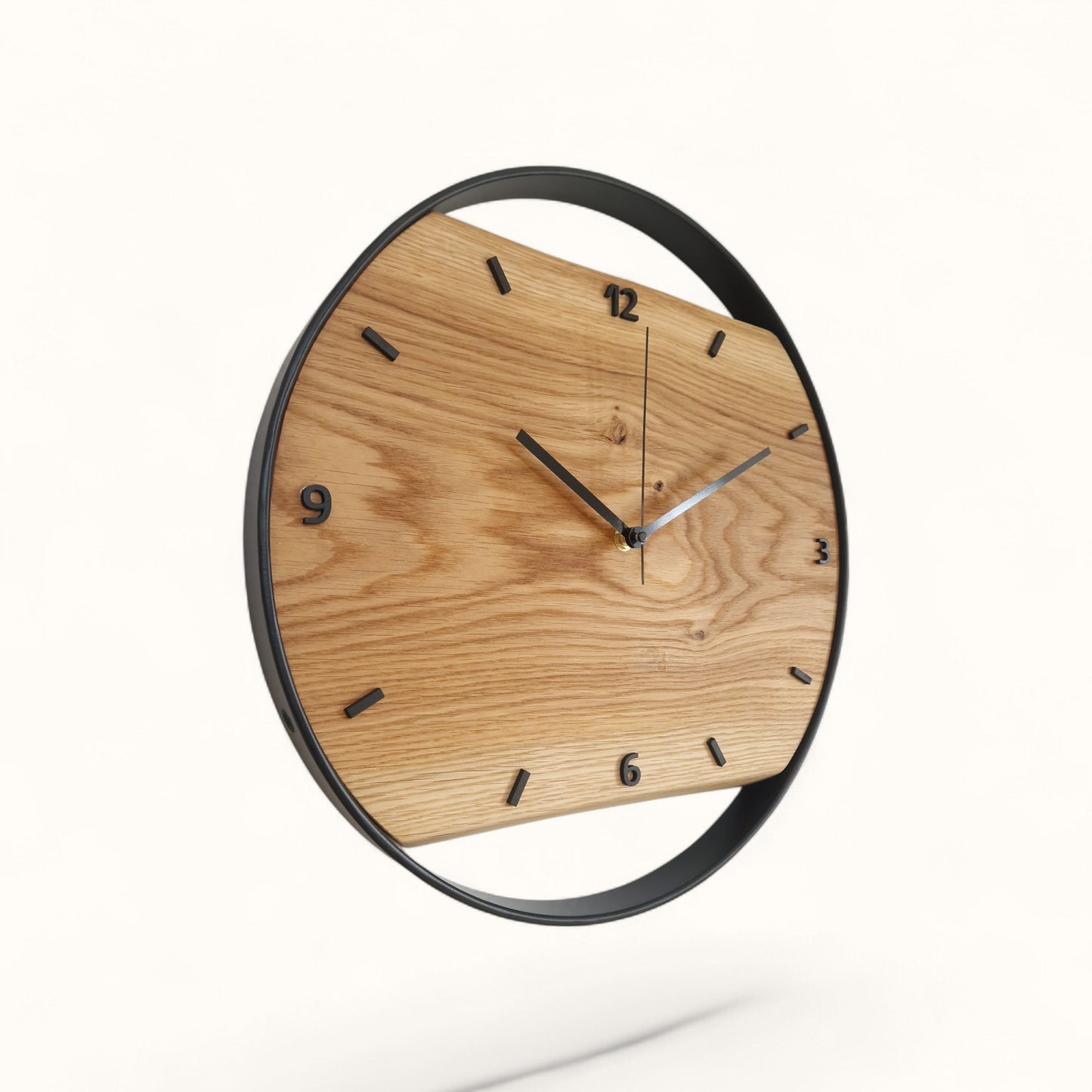 Wanduhr Eiche - 40cm