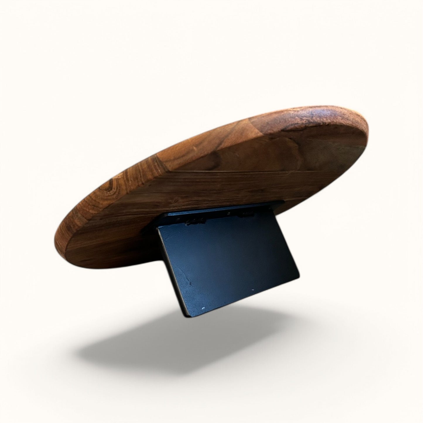 Sofatablett- Teak Holz - Couch Ablage
