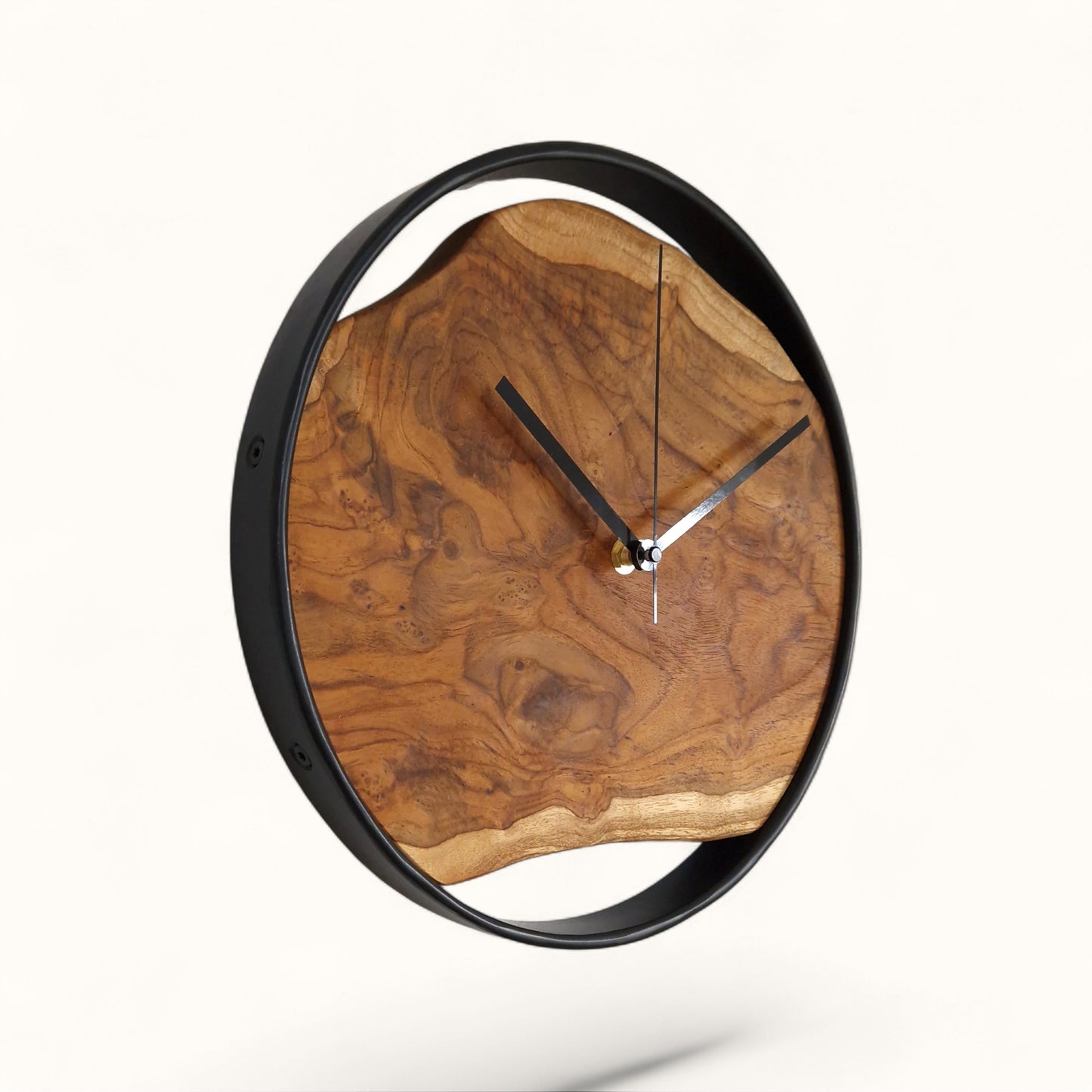 Wanduhr Teak - 30cm