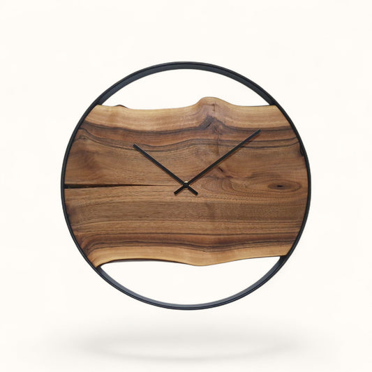 Wanduhr Nuss - 44cm