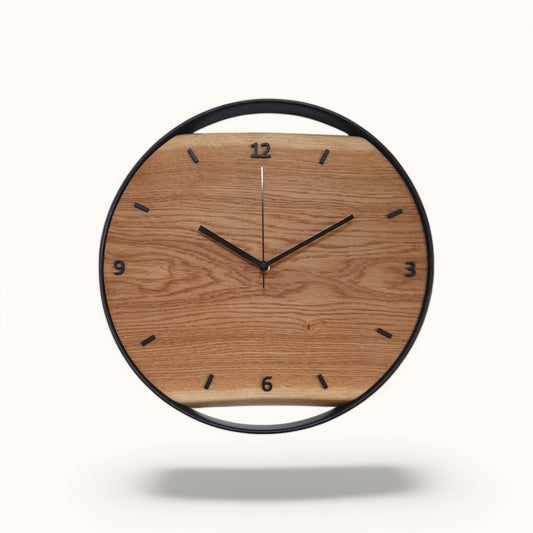 Wanduhr Eiche - 40cm
