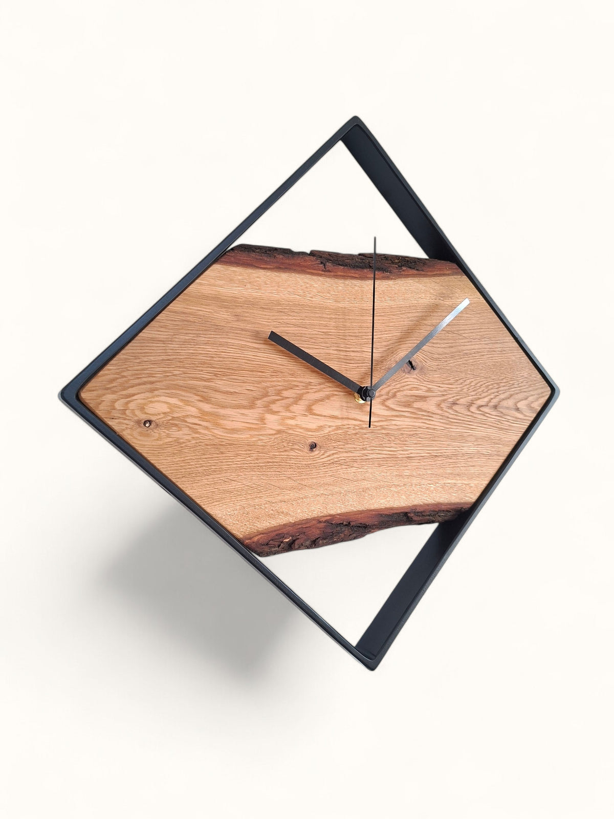 Wanduhr Eiche - Quadratisch