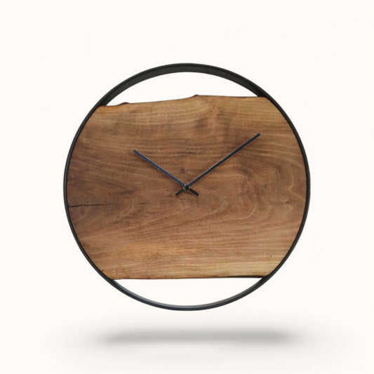 Wanduhr Nuss - 45cm