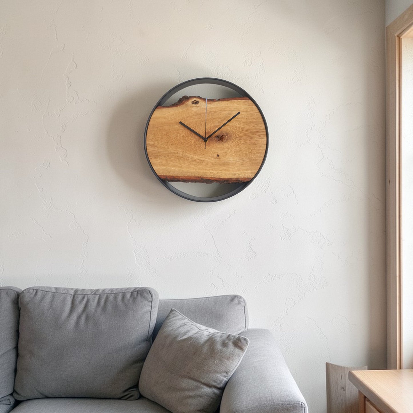 Wanduhr Eiche - 35cm